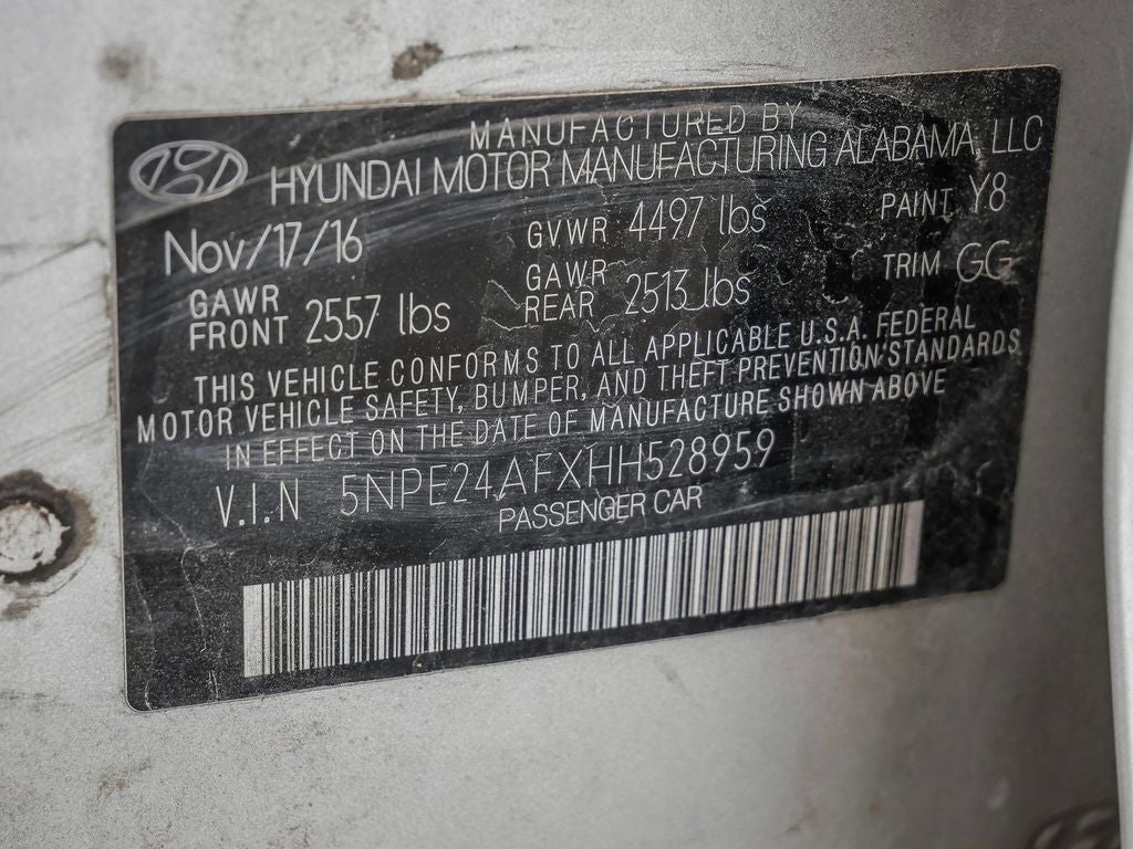 2017 Hyundai Sonata Base