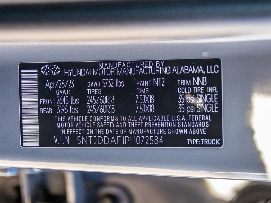 2023 Hyundai Santa Cruz SEL Premium