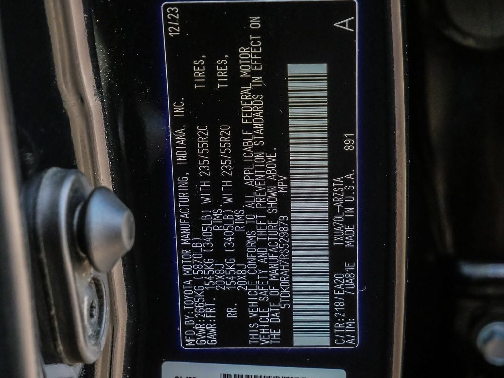 2024 Toyota Highlander XSE