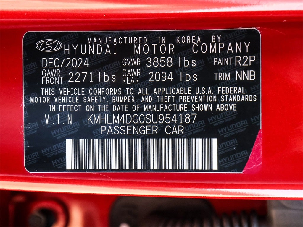 2025 Hyundai Elantra SEL Sport