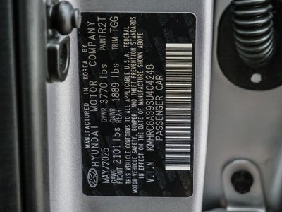 2025 Hyundai Venue SEL