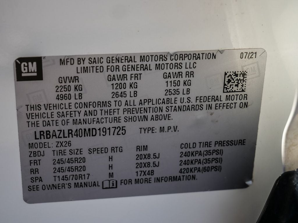 2021 Buick Envision Preferred