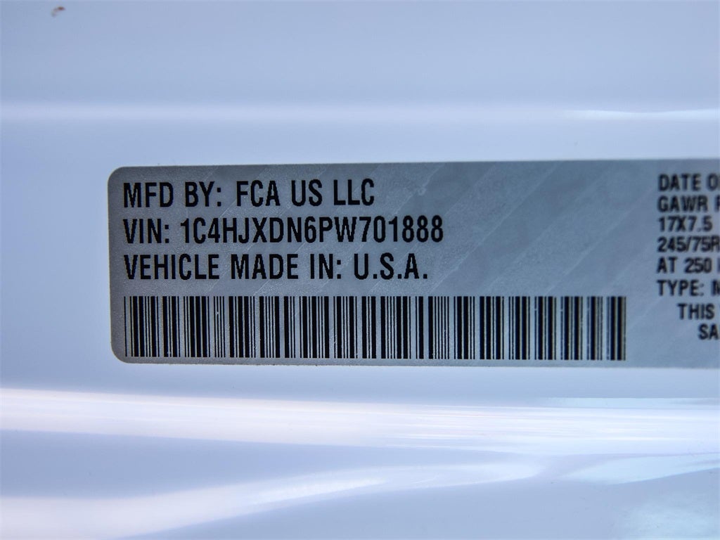 2023 Jeep Wrangler Sport S