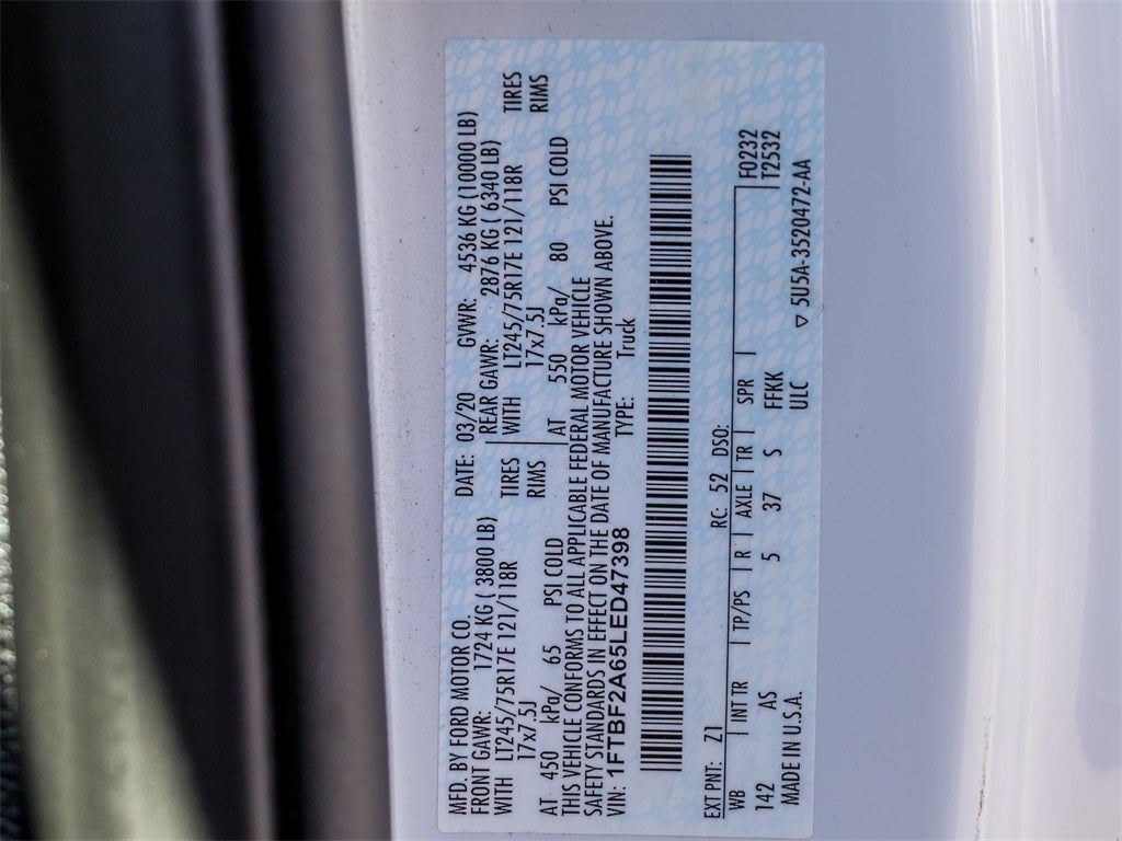 2020 Ford F-250SD XL