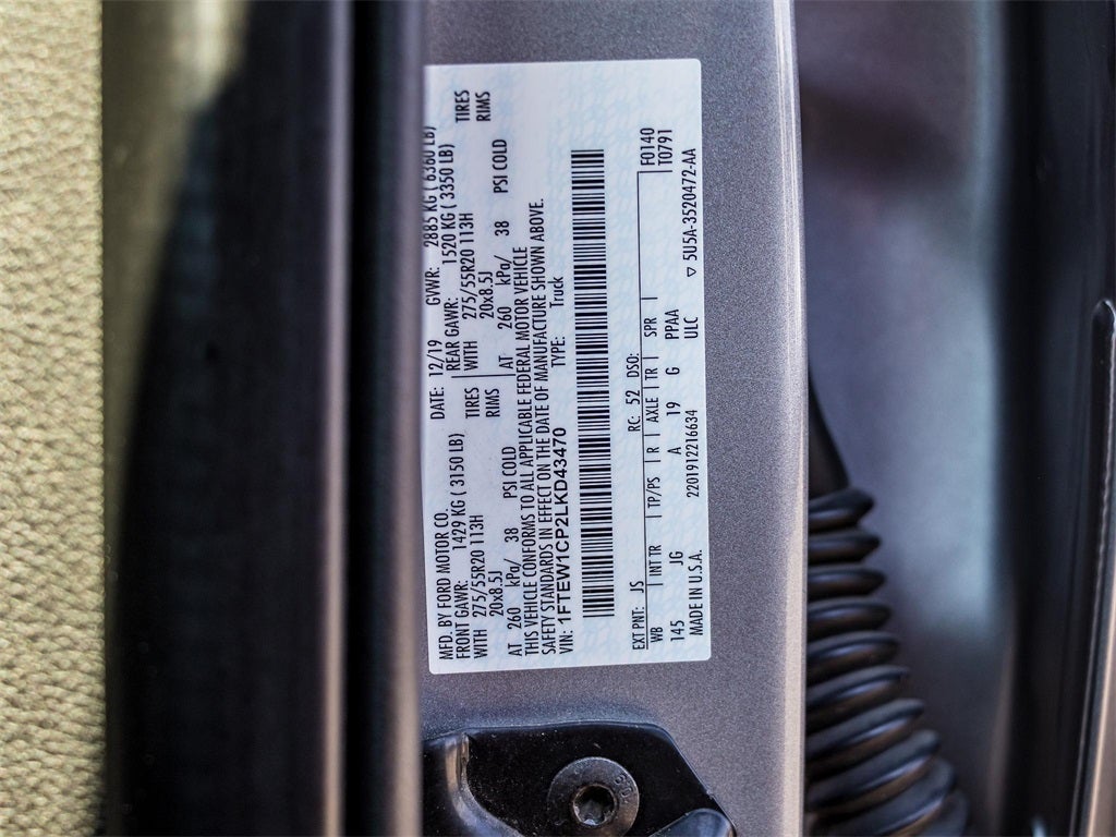 2020 Ford F-150 XL STX