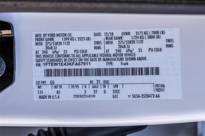 2019 Ford F-150 King Ranch