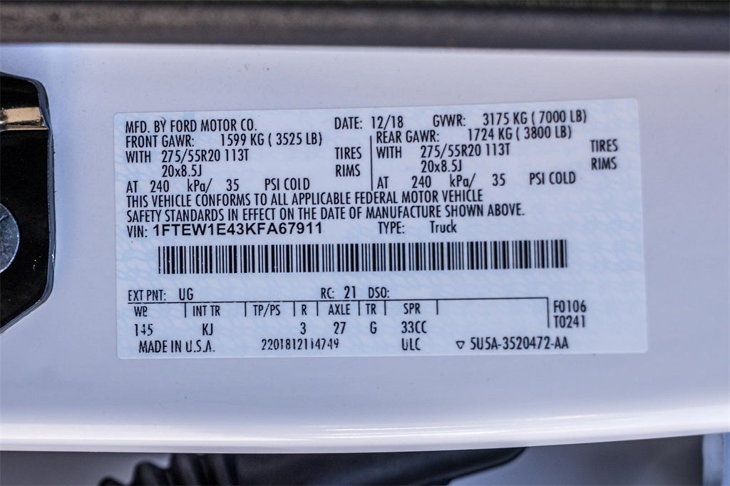 2019 Ford F-150 King Ranch