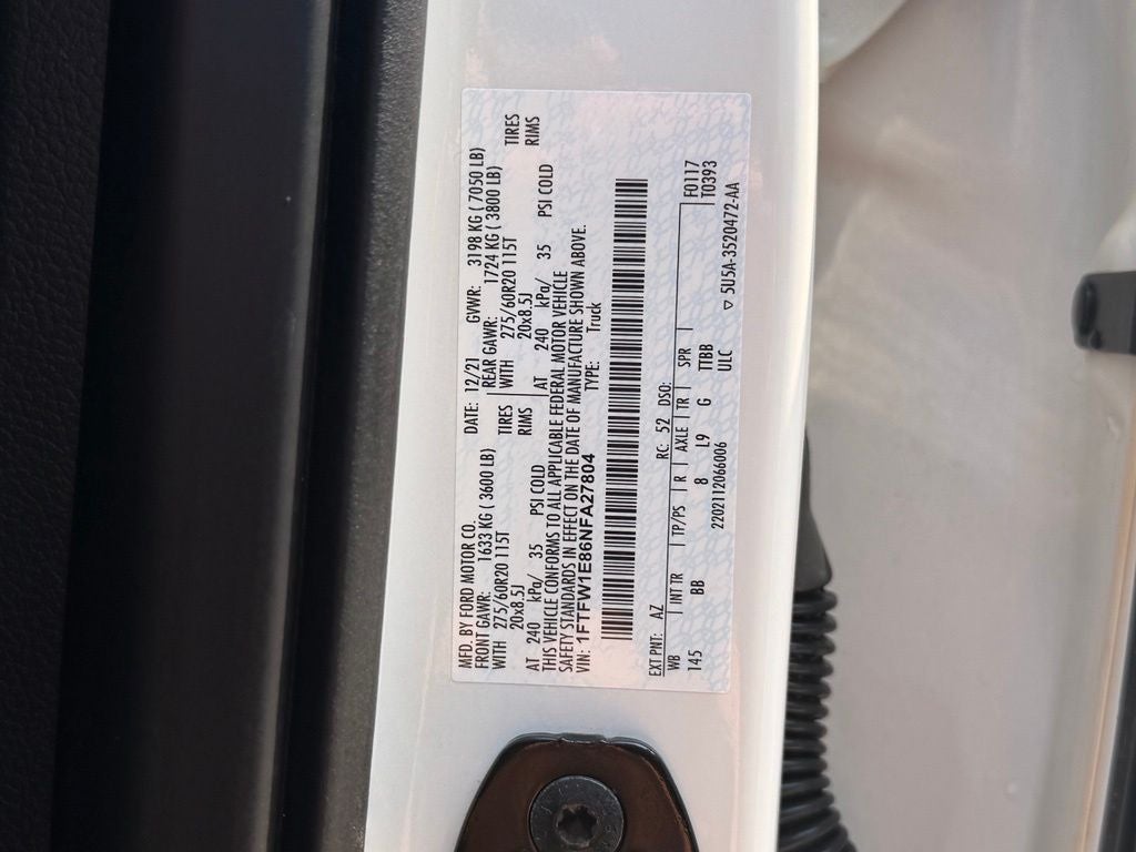 2022 Ford F-150 Platinum FX4 | 3.5L EcoBoost