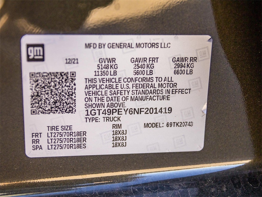 2022 GMC Sierra 2500HD AT4