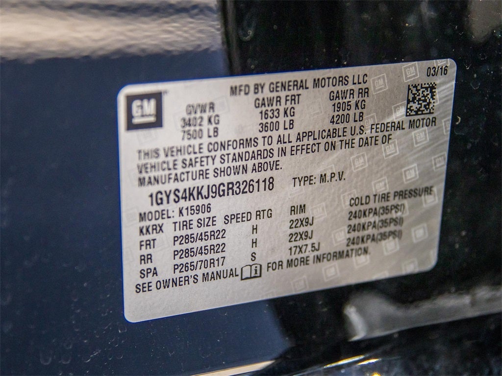 2016 Cadillac Escalade ESV Platinum Edition