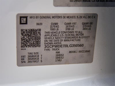 2020 Chevrolet Silverado 1500 RST