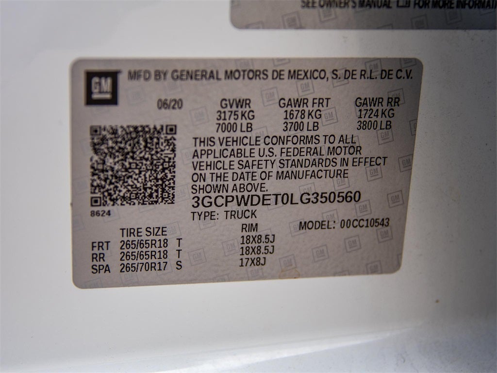 2020 Chevrolet Silverado 1500 RST