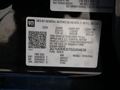 2025 GMC Sierra 1500 SLT 4WD | 5.3L V8