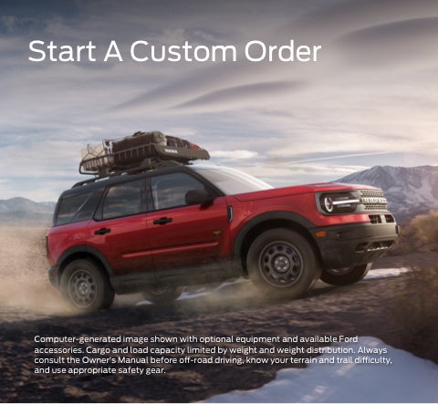 Start a custom order | Seth Wadley Ford Perry in Perry OK